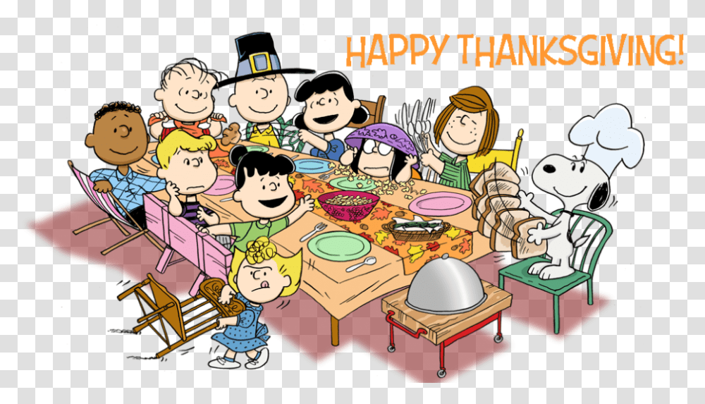 Thanksgiving Charlie Brown Image, Mouse, Comics, Book, Chair Transparent Png