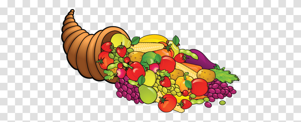 Thanksgiving Clip Art Free Images To Color Remarkable, Plant, Fruit, Food Transparent Png