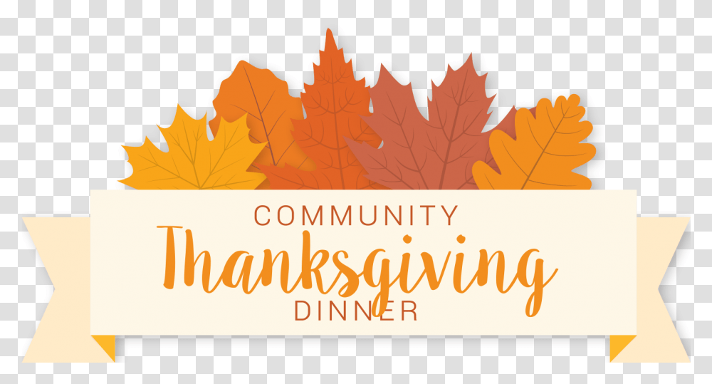 Thanksgiving Community Dinner 2019 United Way Of Metro Chicago Autumn, Leaf, Plant, Tree, Maple Transparent Png