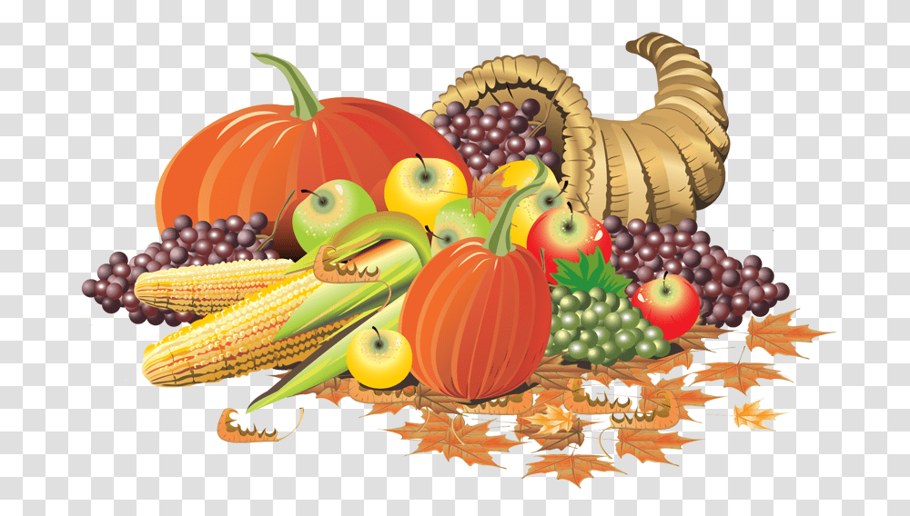 Thanksgiving Cornucopia Holiday Clip Art Thanksgiving Cornucopia Clipart, Plant, Grapes, Fruit, Food Transparent Png