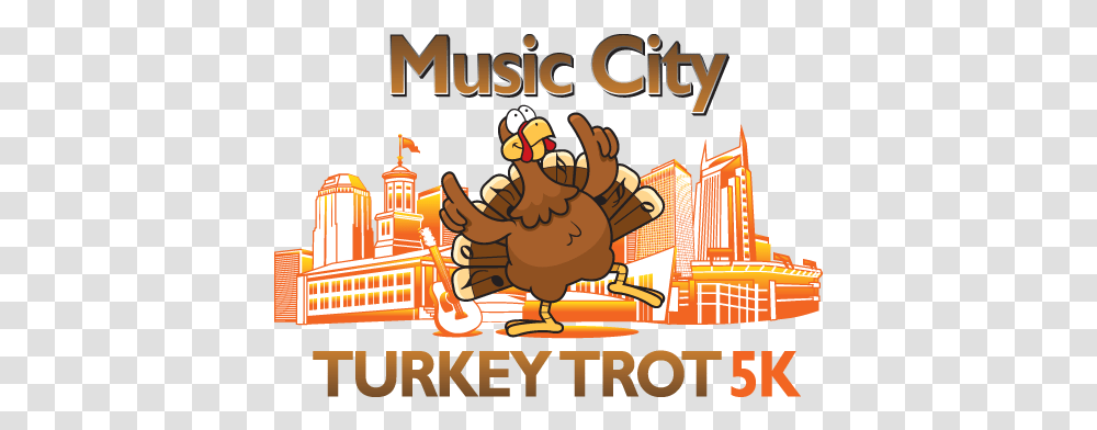 Thanksgiving Day Mart Music City Turkey Trot 5k, Crowd, Alphabet, Text, Game Transparent Png