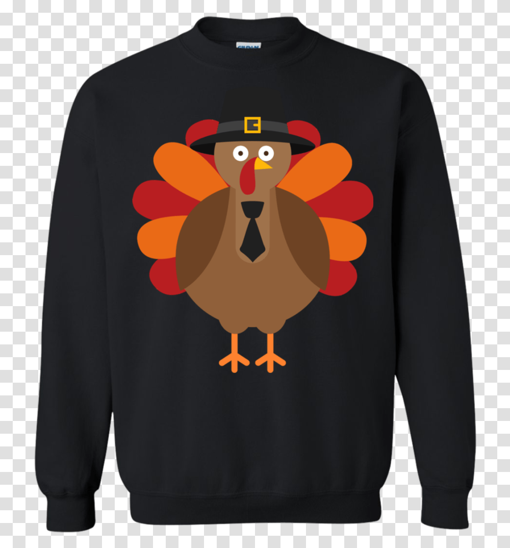 Thanksgiving Day Turkey Funny Fun Cute Ls Shirthoodiesweatshirt Rick And Morty Adidas, Sleeve, Apparel, Long Sleeve Transparent Png