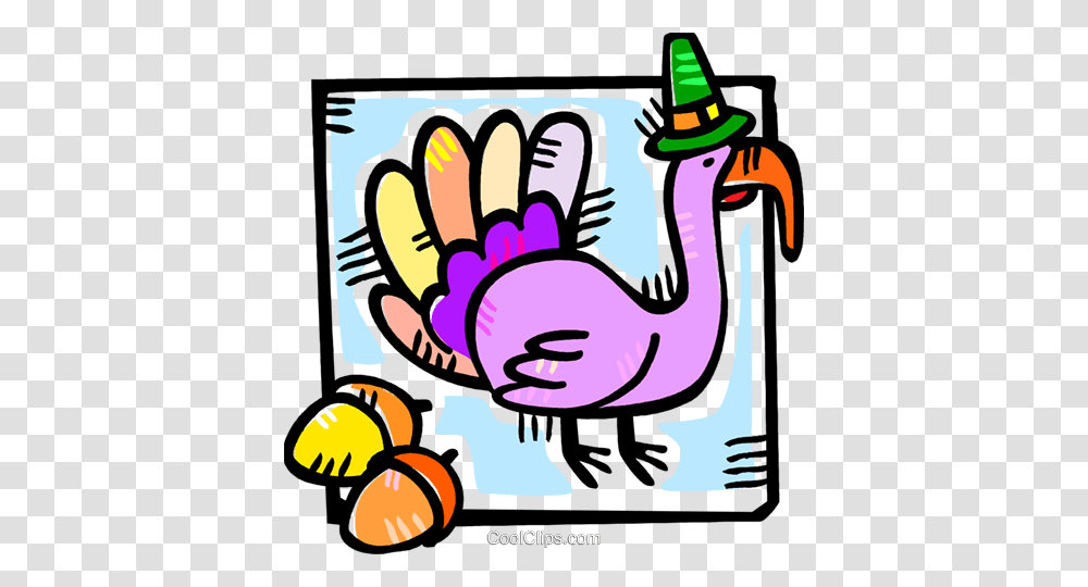Thanksgiving Day Turkey Royalty Free Vector Clip Art Illustration, Poster, Advertisement, Leisure Activities Transparent Png