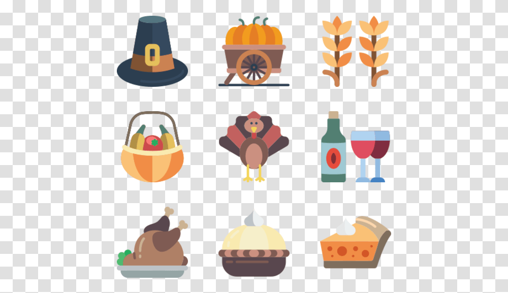 Thanksgiving, Food, Basket, Beverage Transparent Png