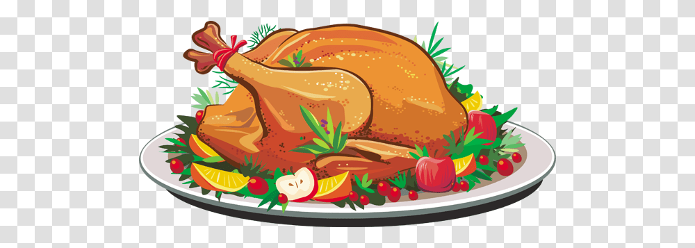 Thanksgiving Food Clipart Look, Dinner, Supper, Meal, Roast Transparent Png