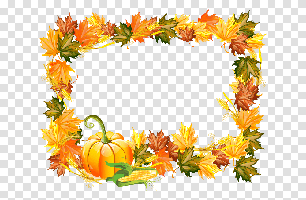 Thanksgiving Frame Thanksgiving Frame, Wreath, Plant Transparent Png