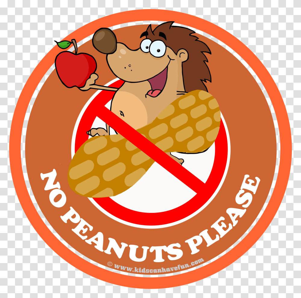 Thanksgiving Hedgehog No Peanuts Please Poster Peanut Allergy, Plant, Food, Vegetable, Pineapple Transparent Png