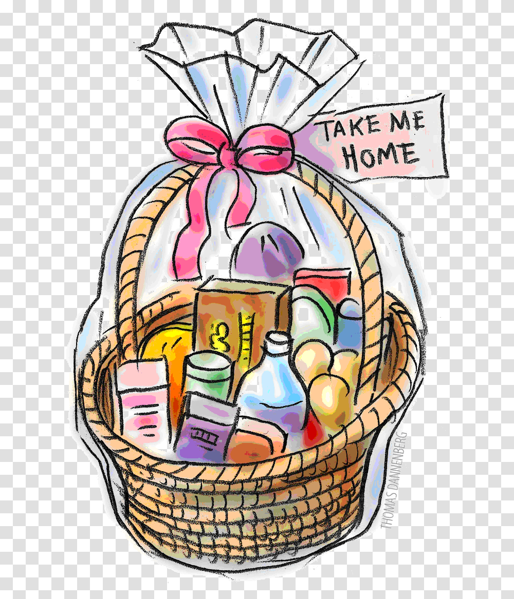 Thanksgiving Raffle Basket Clipart Gift Baskets Clip Art, Food, Egg, Helmet Transparent Png
