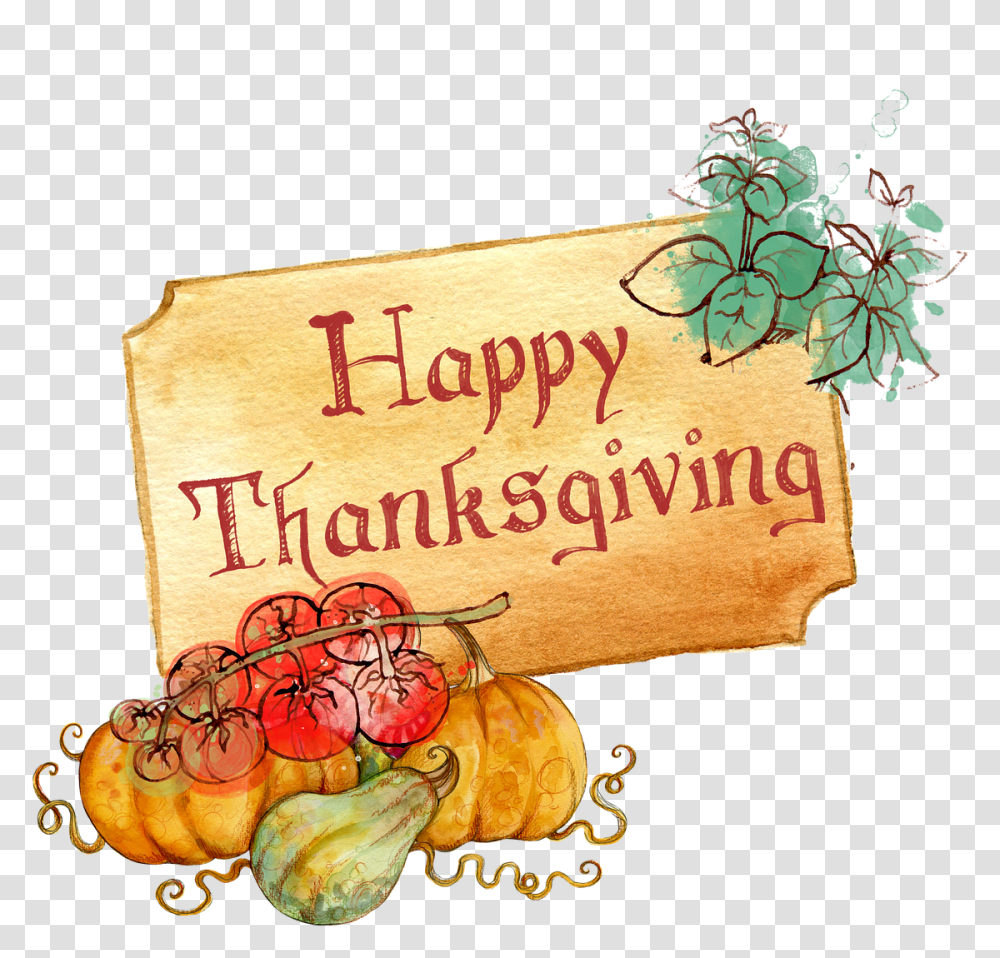 Thanksgiving, Handwriting, Calligraphy, Label Transparent Png