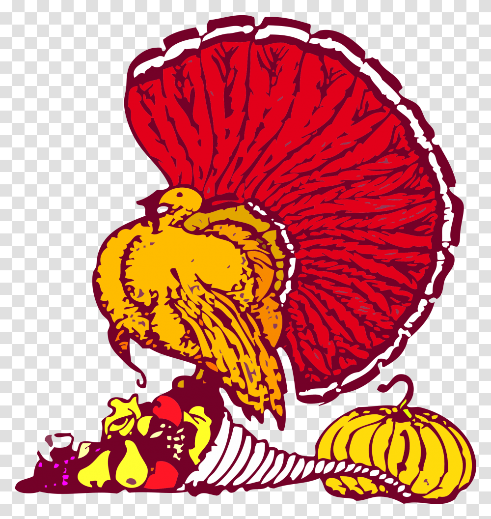 Thanksgiving Turkey And Harvest Clip Arts, Plant, Flower, Blossom, Petal Transparent Png