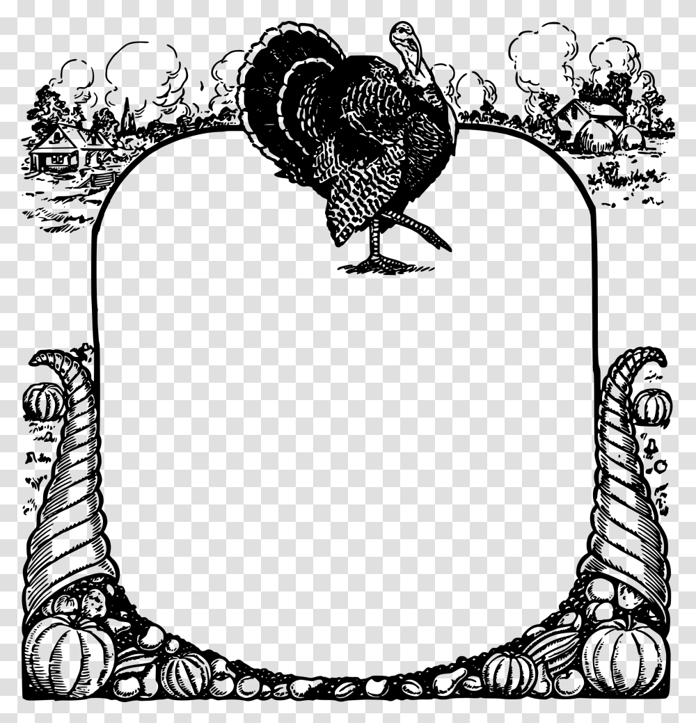 Thanksgiving Turkey Frame Icons, Gray, World Of Warcraft Transparent Png