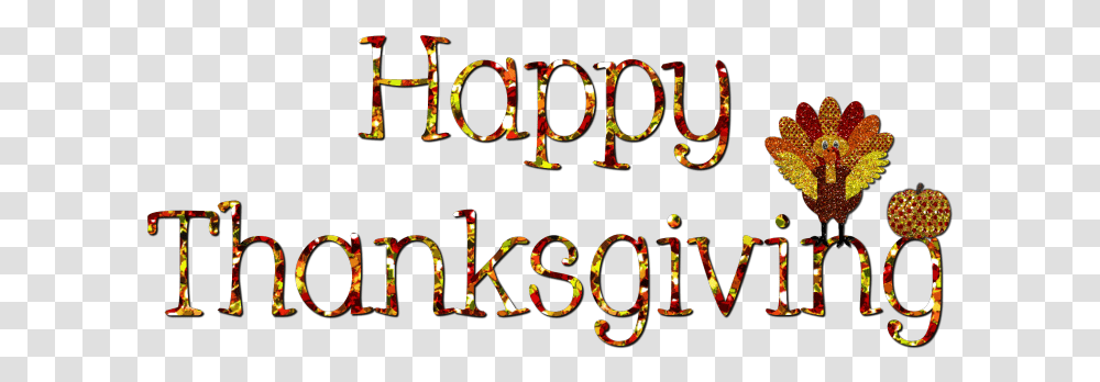 Thanksgiving Turkey Wish New Year Happy Thanksgiving, Alphabet, Text, Light, Lighting Transparent Png