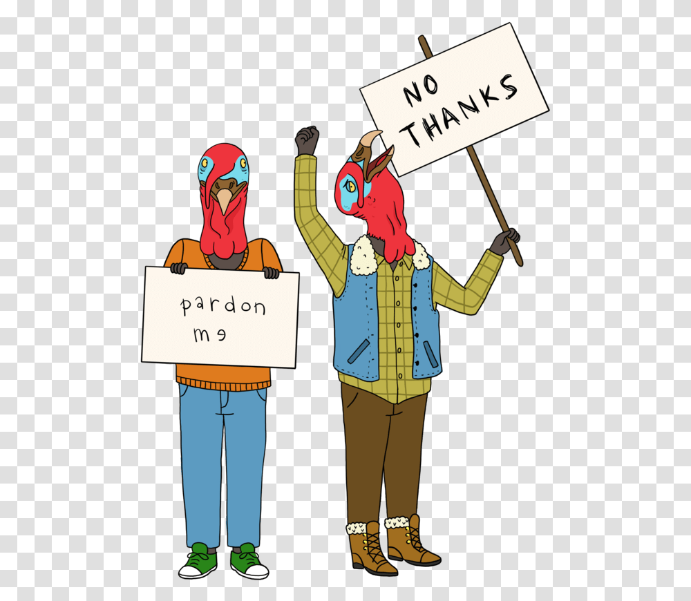 Thanksgiving Turkeys Cartoon, Person, Performer, Crowd, Audience Transparent Png