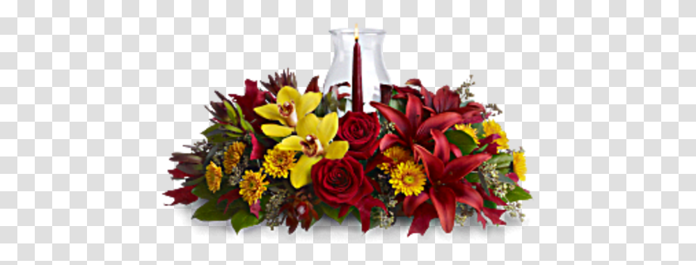 Thanksgiving Warmth Centerpiece Centrepiece, Floral Design, Pattern Transparent Png