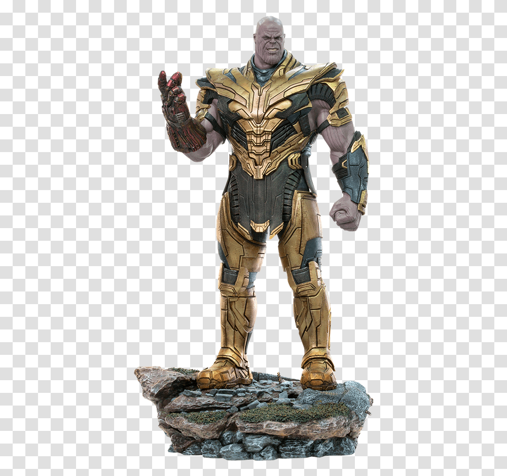 Thanos Endgame Iron Studios, Person, Bronze, Costume, Treasure Transparent Png