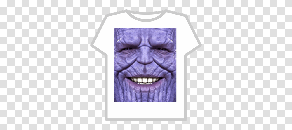 Thanos Face T Minecraft T Shirt Roblox, Clothing, Apparel, Rug, Mouth Transparent Png