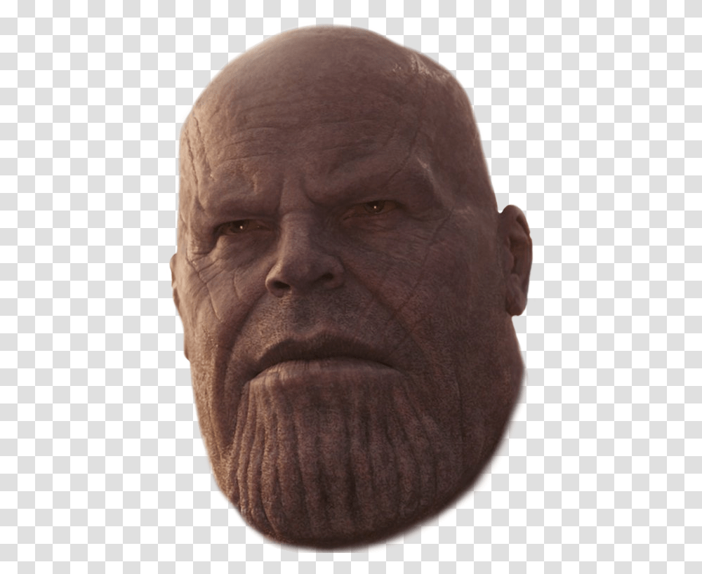 Thanos Head Background, Face, Person, Human, Portrait Transparent Png