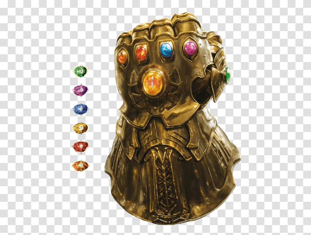Thanos Infinity Stone Gauntlet Background Infinity Gauntlet Background, Armor, Bronze, Shield Transparent Png