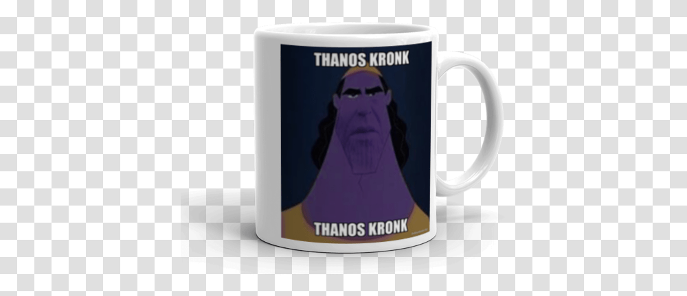 Thanos Kronk Mug, Coffee Cup, Person, Human, Soil Transparent Png