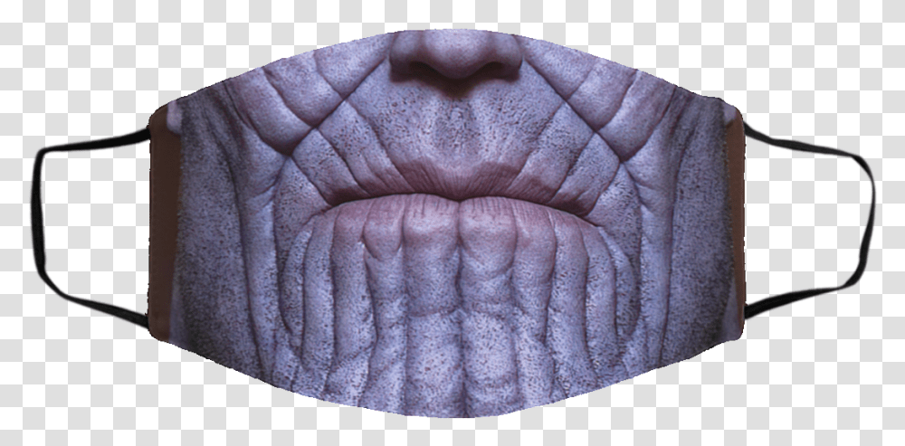 Thanos Marvel Halloween Face Mask Thanos High Resolution Face, Mouth, Lip, Teeth, Sweater Transparent Png