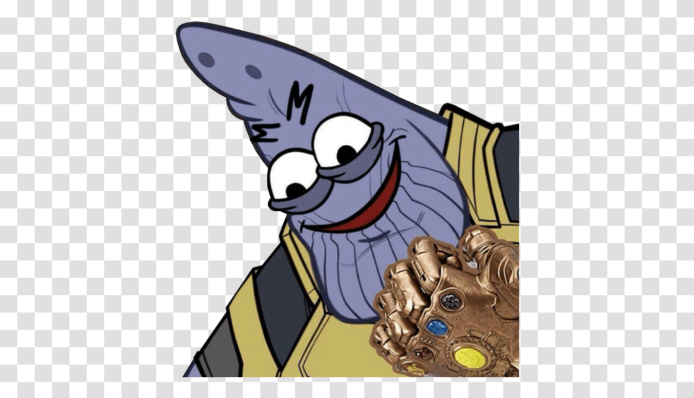 Thanos Meme Clipart Patrick As Thanos, Clothing, Apparel Transparent Png