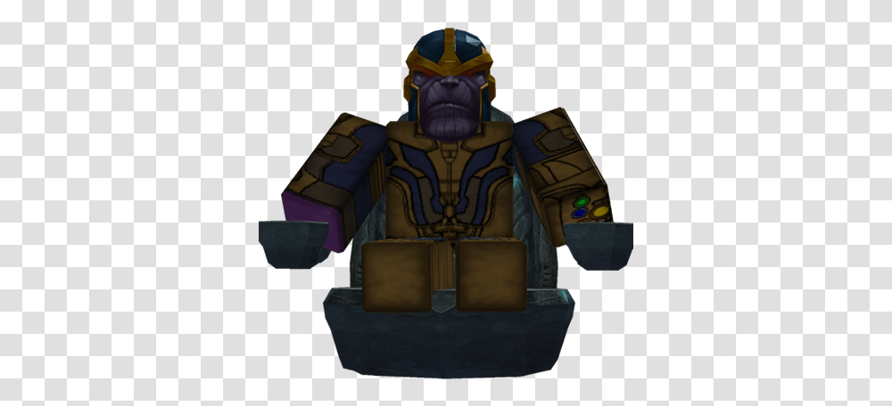 Thanos Roblox Clipart Breastplate, Helmet, Clothing, Apparel, Tabletop Transparent Png