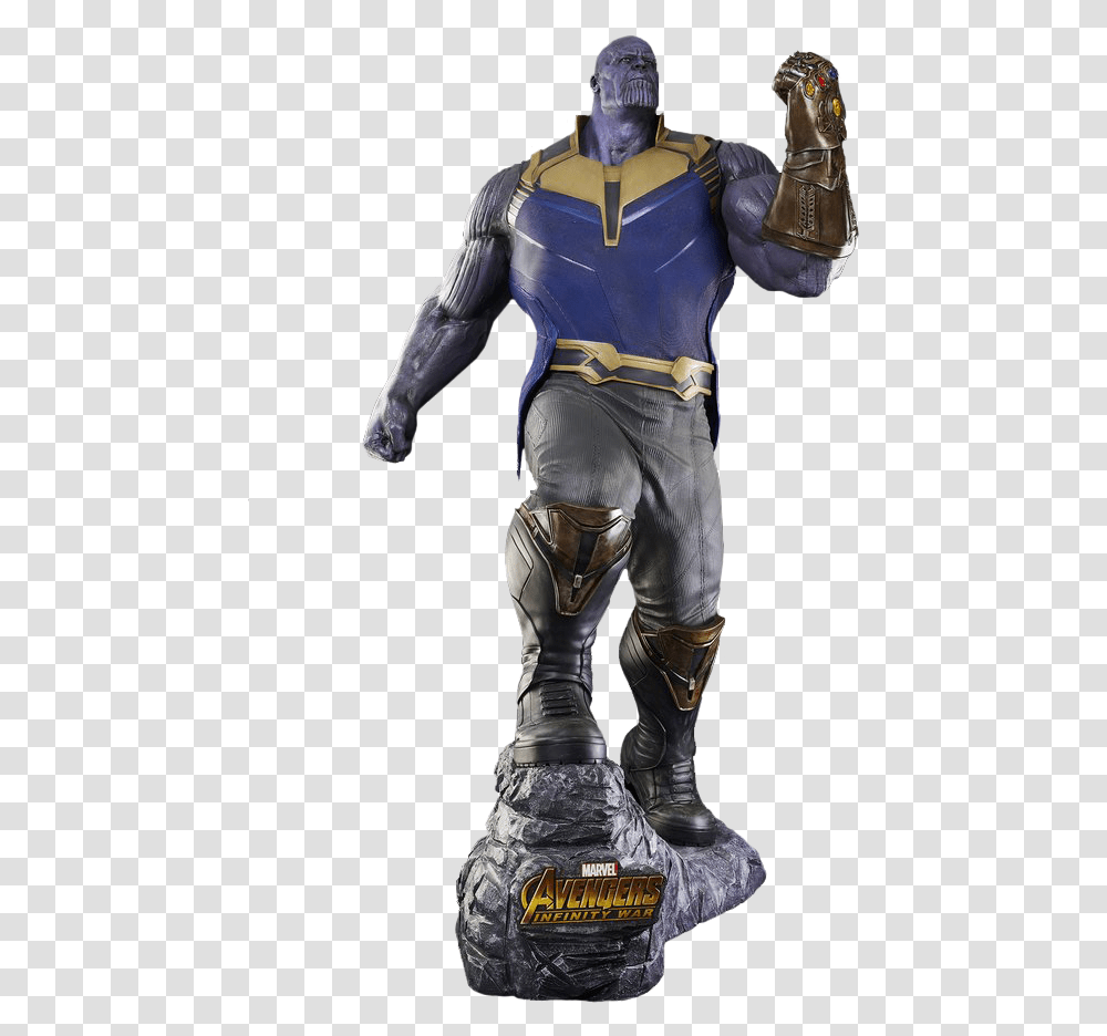 Thanos Statue 1, Person, People, Figurine Transparent Png