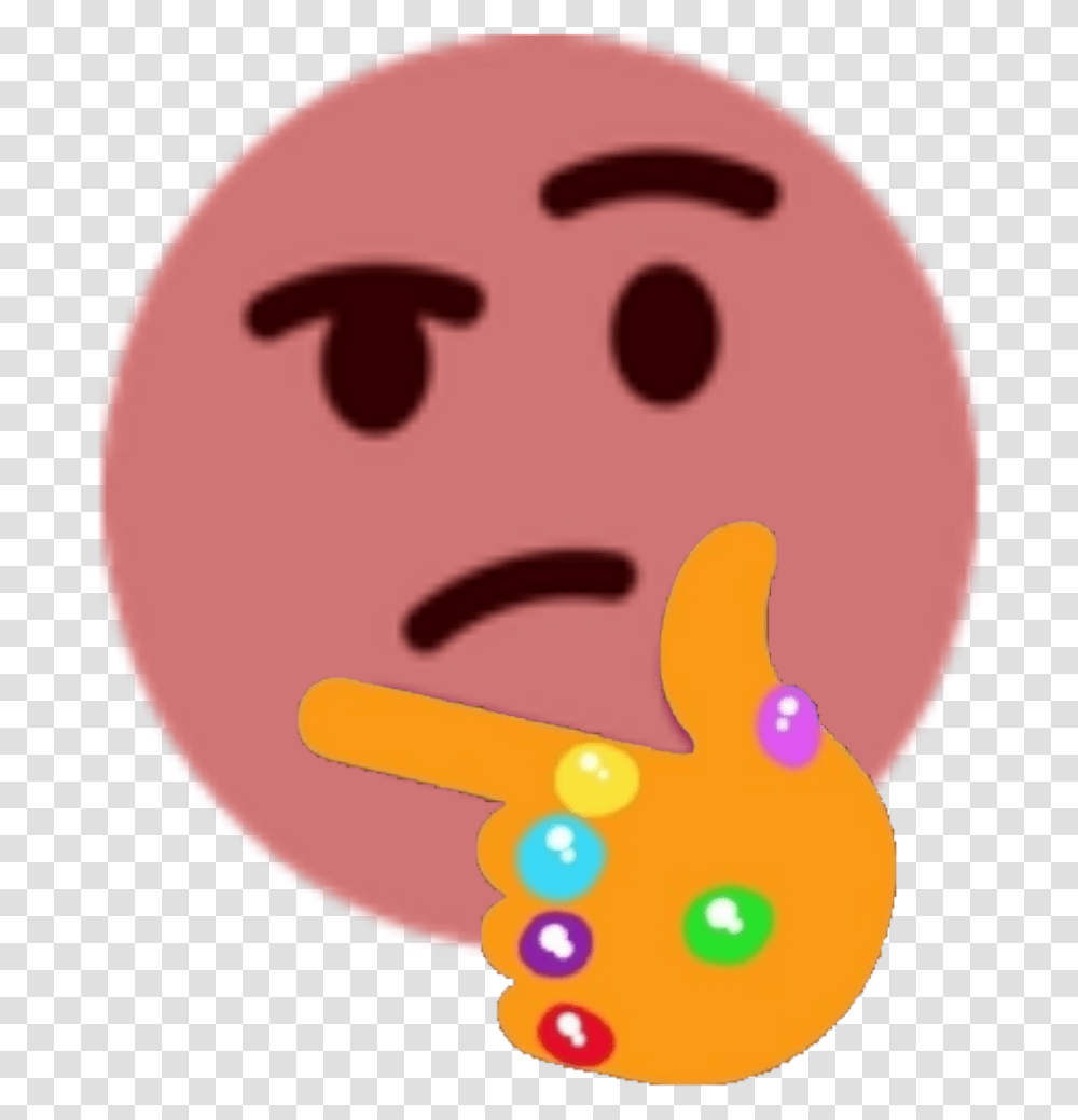 Thanos Think Discord Emoji Good Emojis For Discord, Snowman, Outdoors, Nature, Food Transparent Png