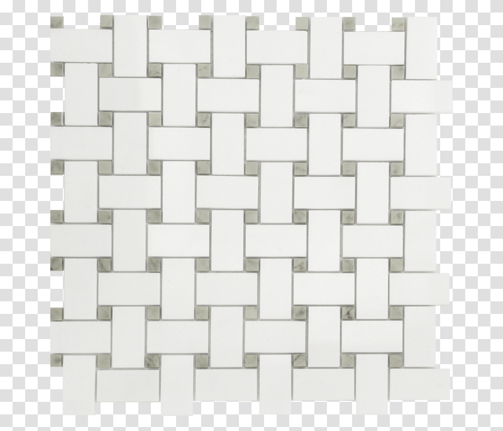 Thassos Basketweave Mosaics Stone Tile Basketweave Tile, Rug, Wall, Pattern, Texture Transparent Png
