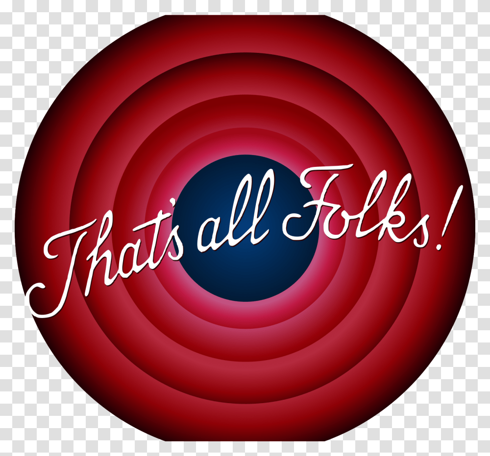 That's All Folks Download That's All Folks, Logo, Trademark Transparent Png