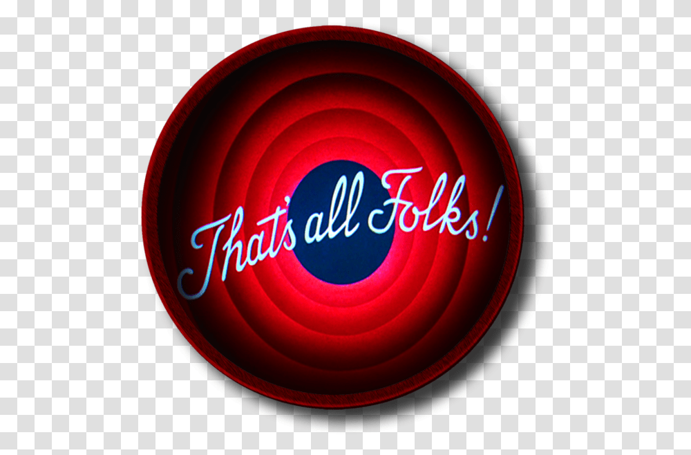 That's All Folks Icon By Slamiticon That's All Folks, Light, Neon Transparent Png
