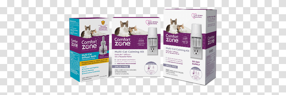 The 1 Brand In Cat And Dog Behavior Management Comfort Zone Cat Treat, Advertisement, Poster, Flyer, Paper Transparent Png