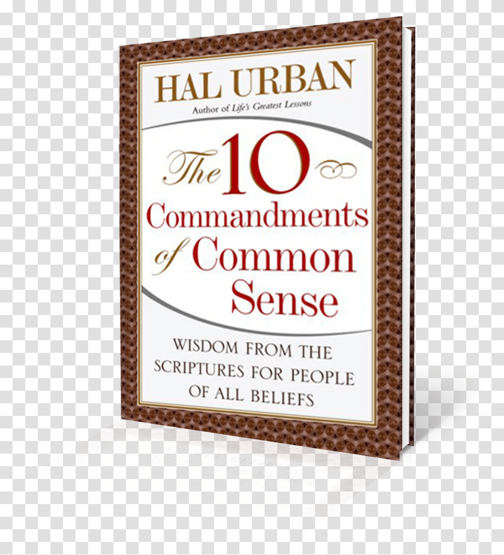 The 10 Commandments Of Common Sense Illustration, Flyer, Poster, Paper, Advertisement Transparent Png