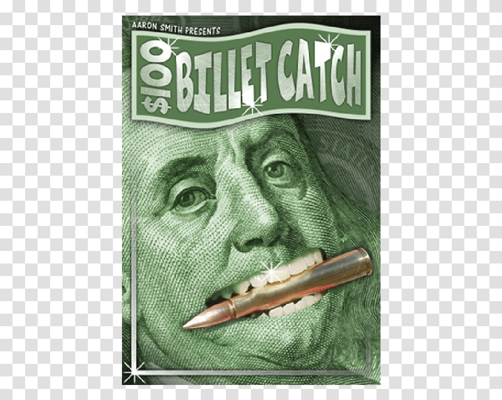The 100 Billet Catch By Aaron Smith 100 Dollar Bill, Money, Person, Human Transparent Png