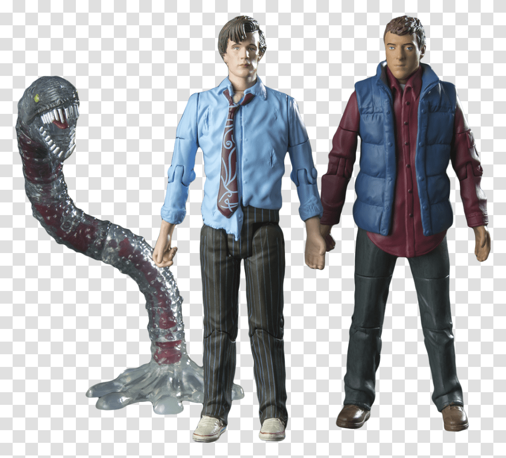 The 11th Doctor Series Five Action Figure Set Of 3 Doctor Who 11th Doctor Action Figure, Person, Human, Apparel Transparent Png