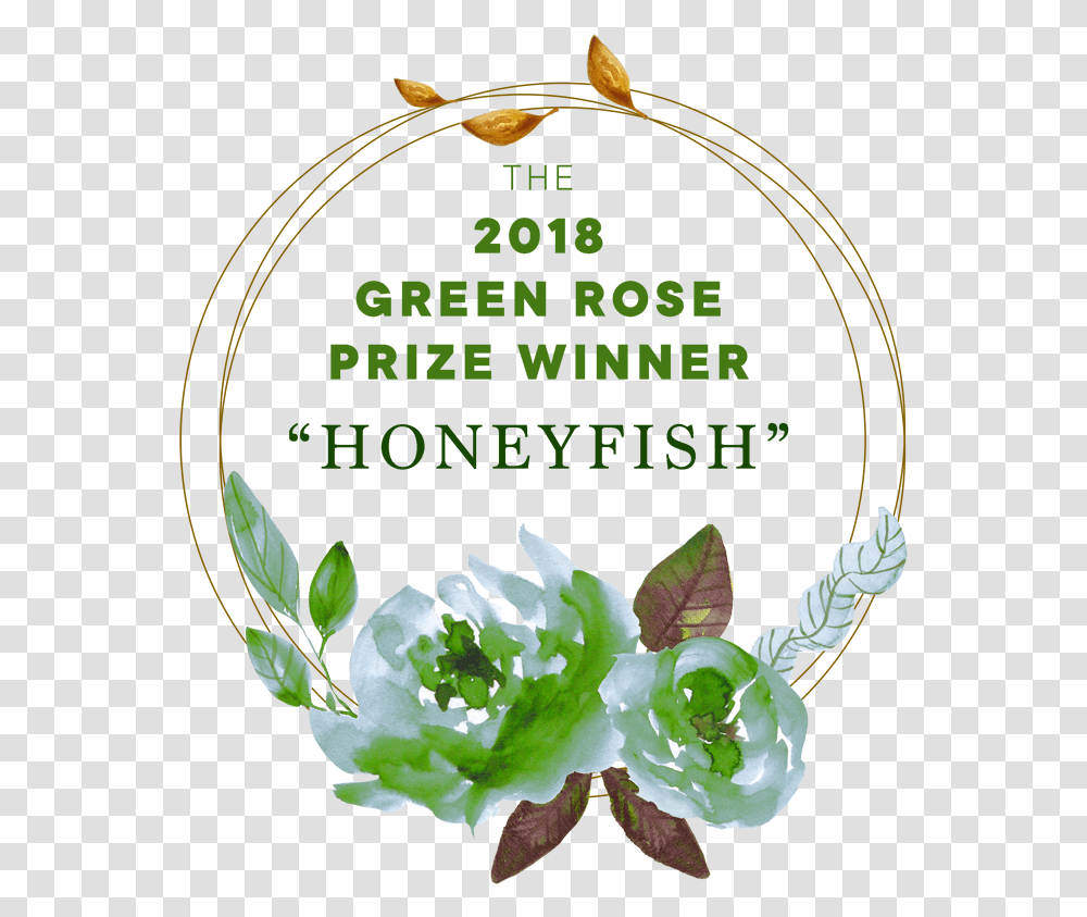 The 2018 Green Rose Prize Winner Graphics, Floral Design, Pattern, Plant Transparent Png