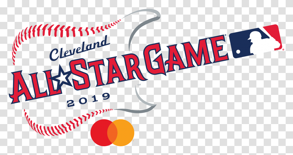 The 2019 Major League Baseball All Star Game Logo Mlb All Star Sponsor, Label, Alphabet, Advertisement Transparent Png