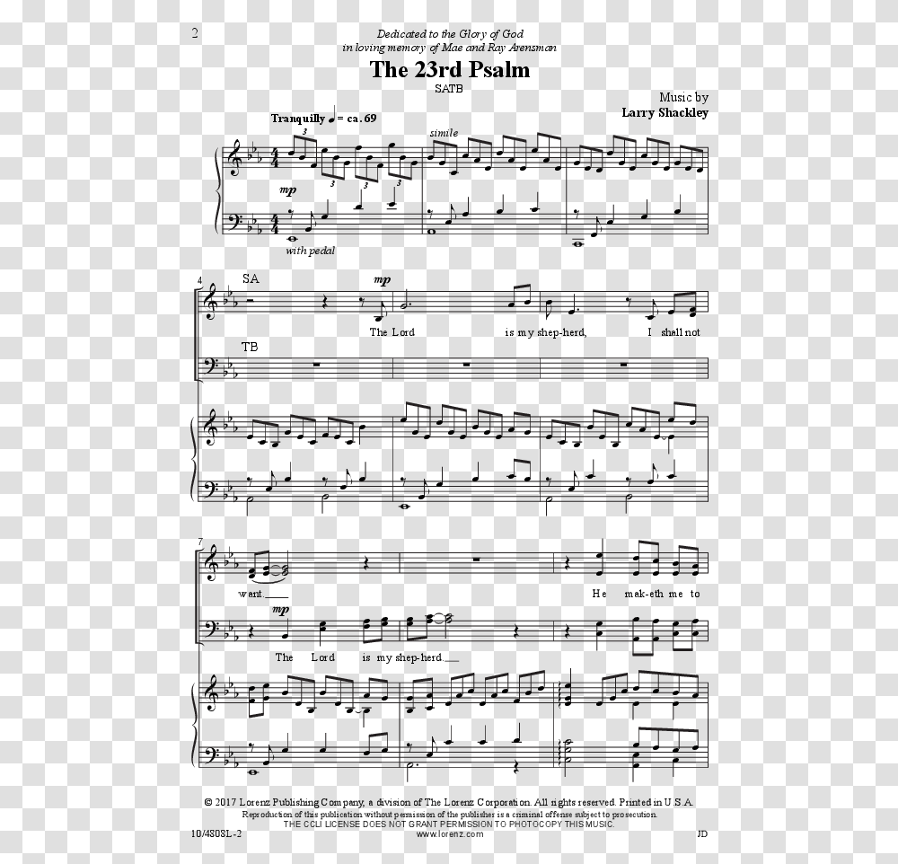 The 23rd Psalm Thelonious Monk Sheet, Leisure Activities, Sheet Music, Label Transparent Png