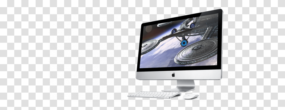 The 27 Inch Imac Is The New Apple Tv Wired Apple Monitor Hd, Computer, Electronics, Pc, Screen Transparent Png