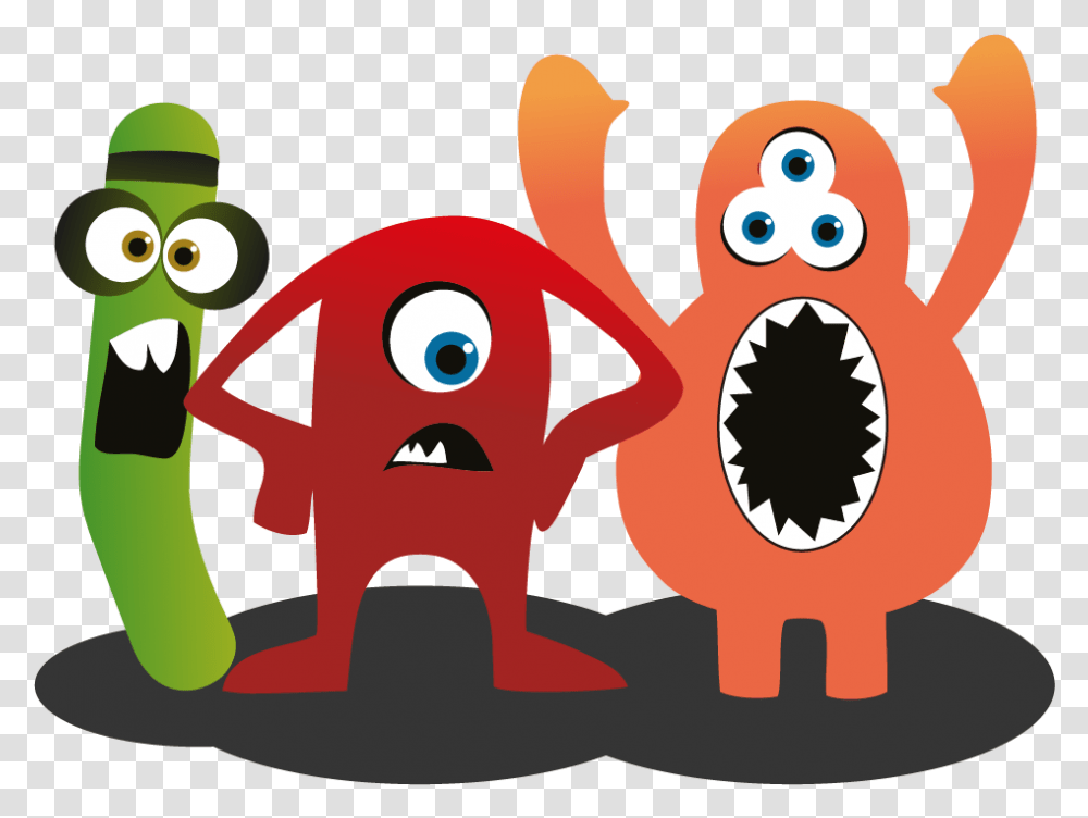 The 3 Original Software Testing Club Monsters Standing Ministry Of Testing Swag, Food, Plush Transparent Png