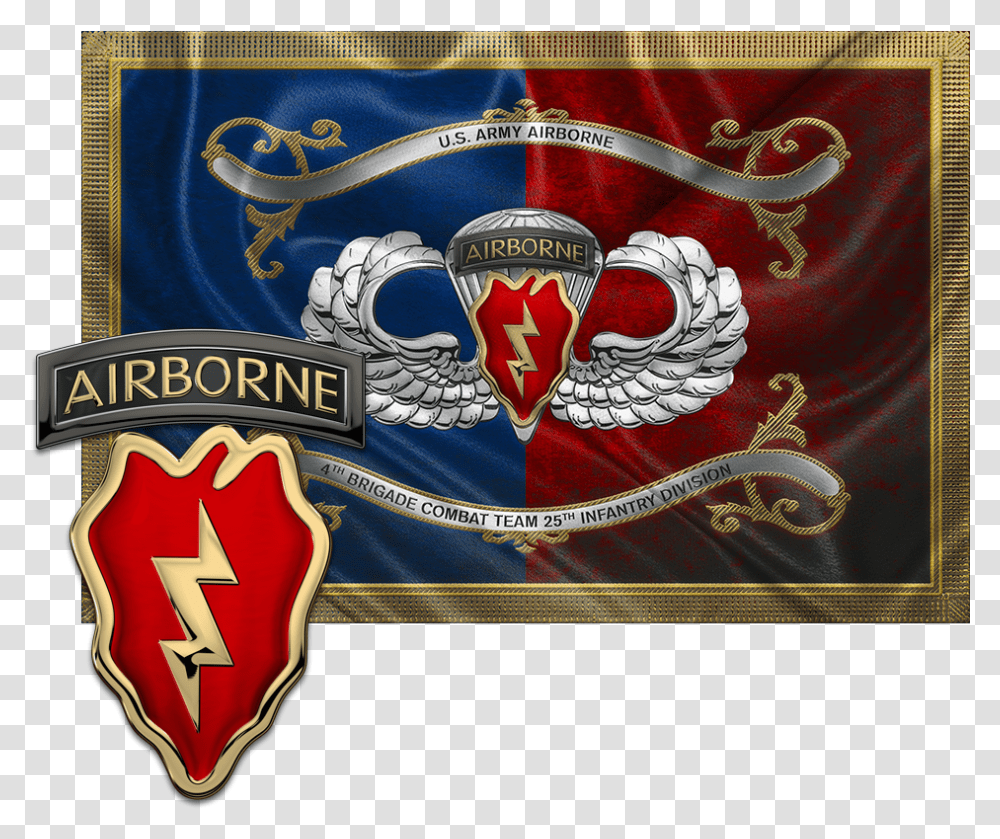 The 4th Brigade Combat Team 25th Infantry Division 101st Airborne Division Art, Logo, Trademark, Emblem Transparent Png