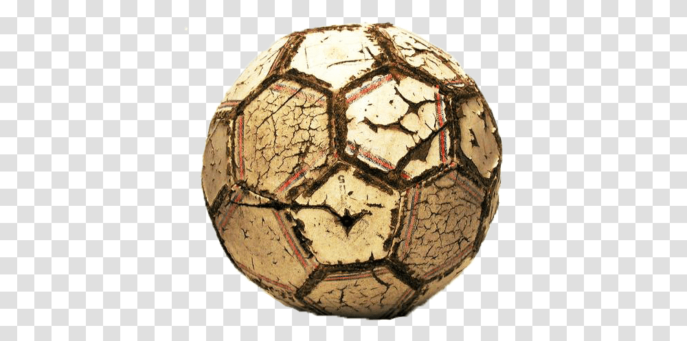 The 5 Most Used Street Footballs Old Worn Football, Helmet, Soccer Ball, Team Sport, Sports Transparent Png