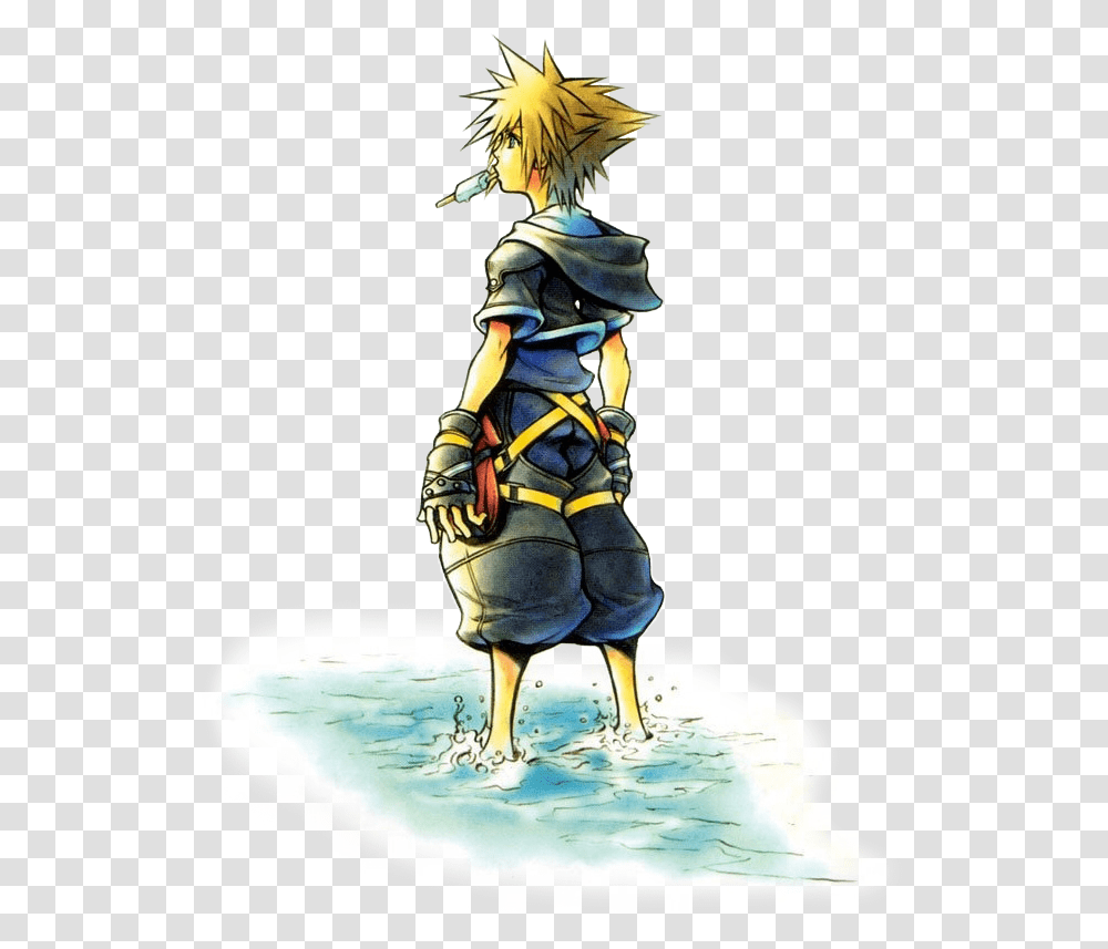 The 5 Video Game Soundtracks You Need To Hear Sora Kingdom Hearts 2 Cover, Person, Human, Book, Comics Transparent Png