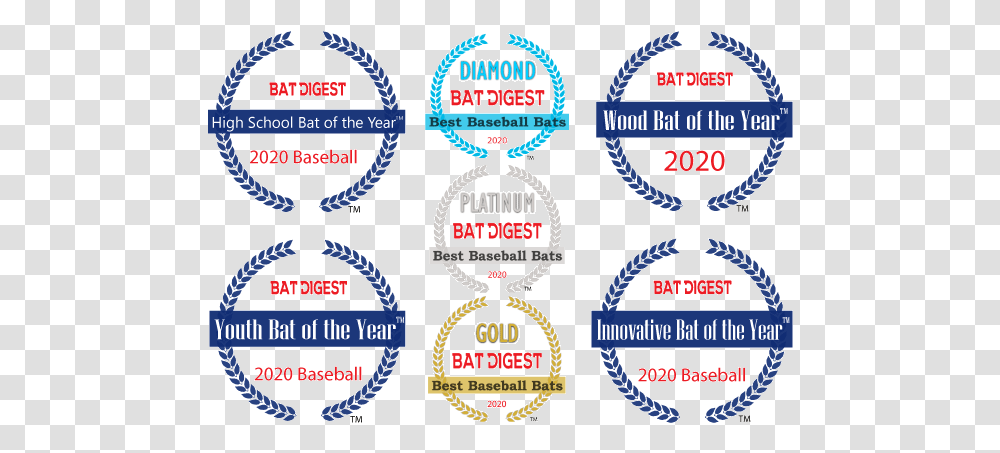 The 9 Best Baseball Bats Of 2020 Field Tests Batdigestcom Circle, Logo, Symbol, Text, Label Transparent Png