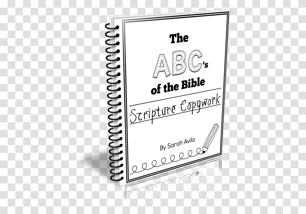 The Abcs Of The Bible Scripture Copywork Paper Product, Diary, Page, Label Transparent Png