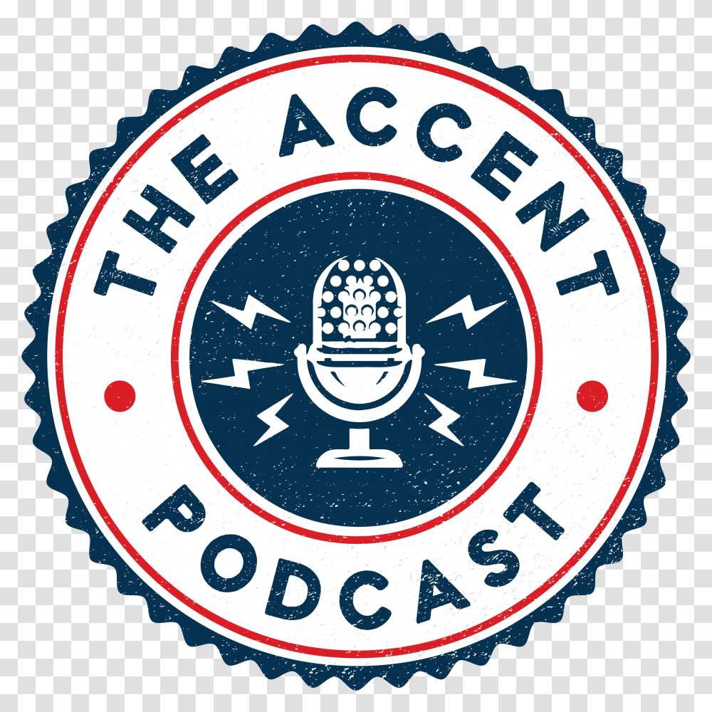 The Accent Podcast Circle, Label, Text, Logo, Symbol Transparent Png
