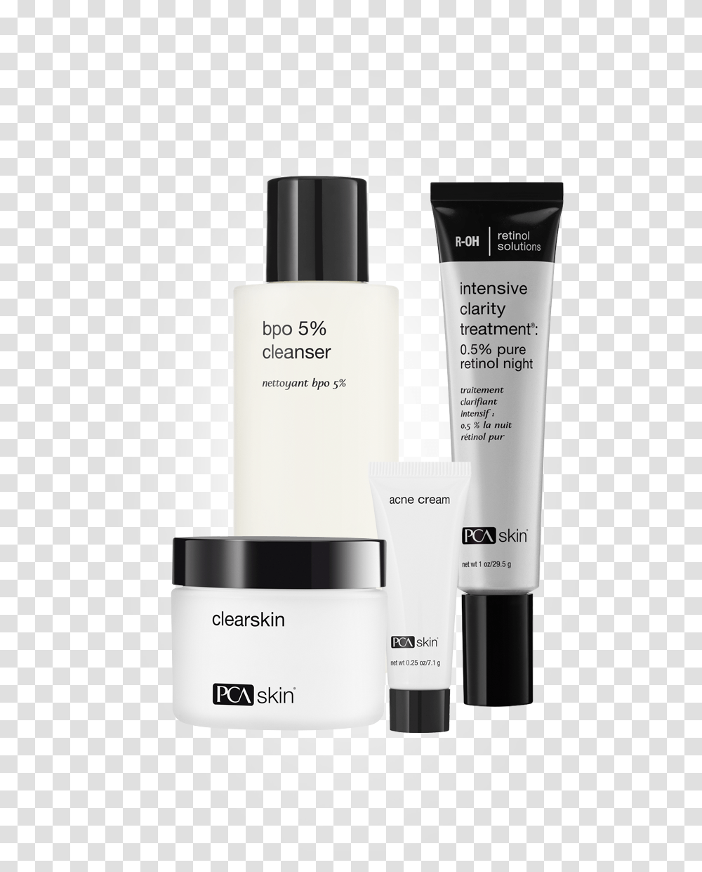 The Acne Control Regimen Pca Skin Acne Kit, Bottle, Cosmetics, Shaker, Cup Transparent Png