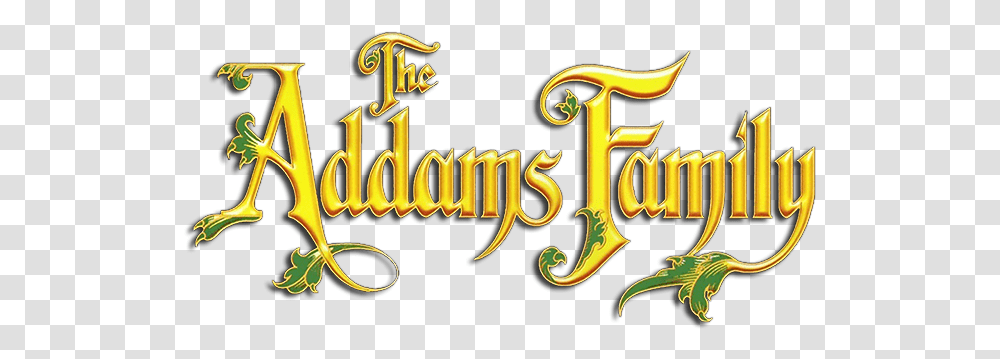 The Addams Family Addams Family Logo, Alphabet, Text, Label, Word Transparent Png