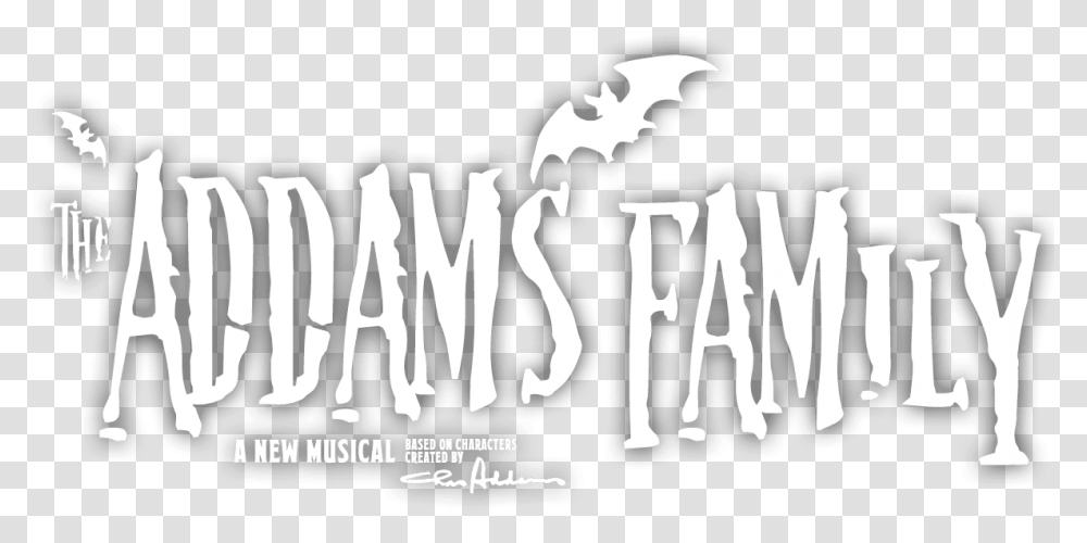 The Addams Family Addams Family Logo, Text, Symbol, Advertisement, Poster Transparent Png