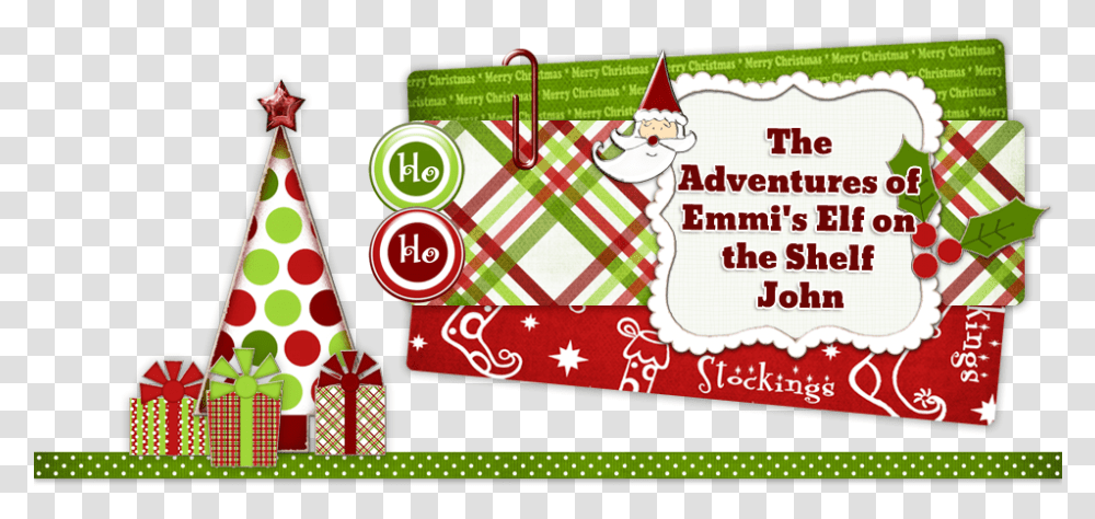 The Adventures Of Emmi's Elf Christmas, Text, Symbol, Alphabet, Paper Transparent Png
